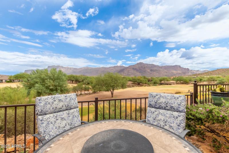 Golf Course lot and patio