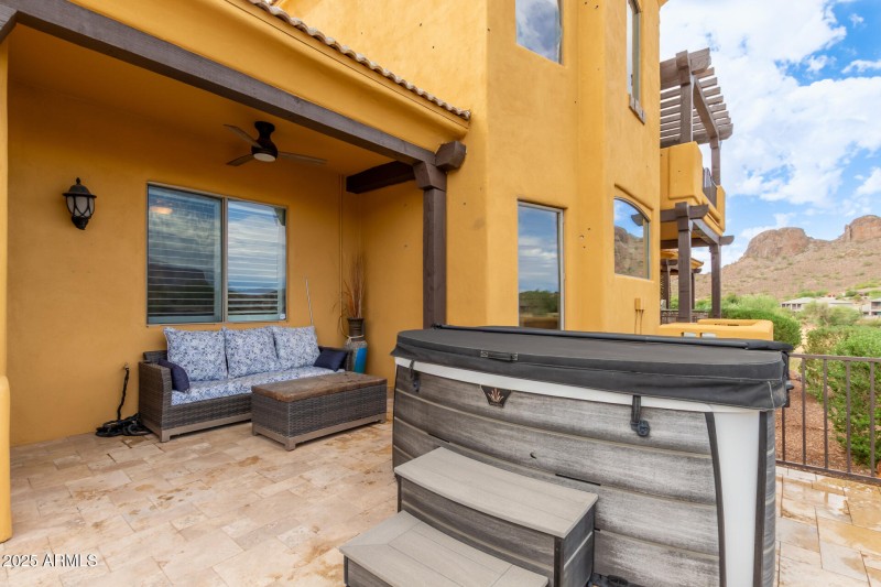 Patio Hot tub will be renoved per HOA