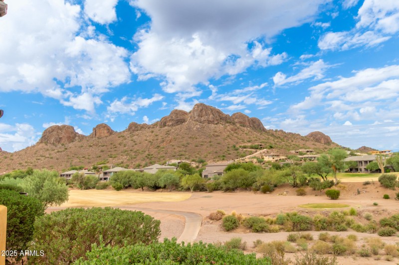 Golf course lot and view