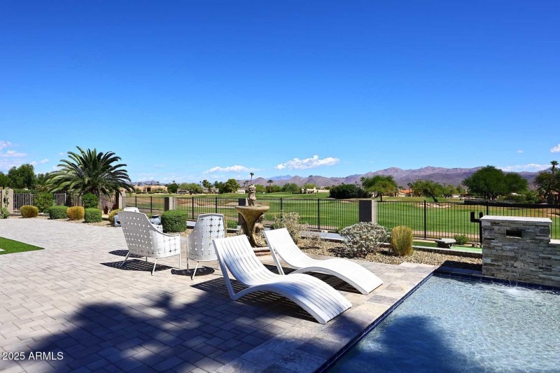 Pool Lounge Area