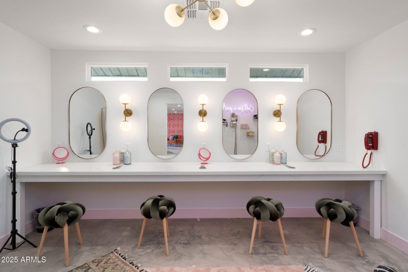 Dedicated "Get Ready Room"