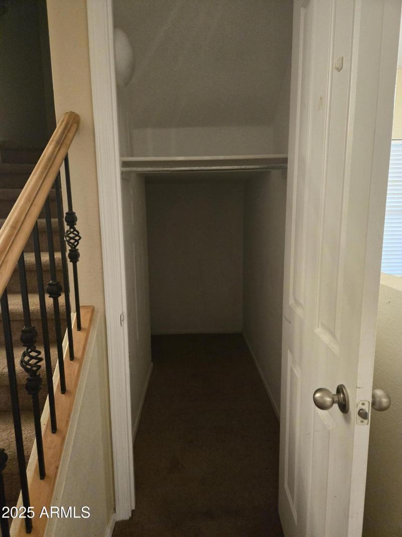 Under stairs storage