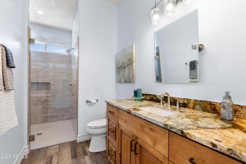 2nd bedroom ensuite 3/4 bath