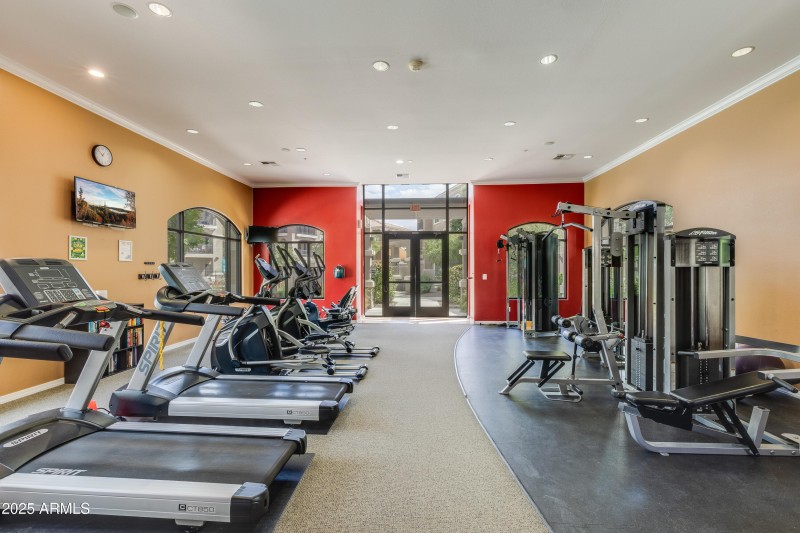 NO NEED FOR OUTSIDE GYM.