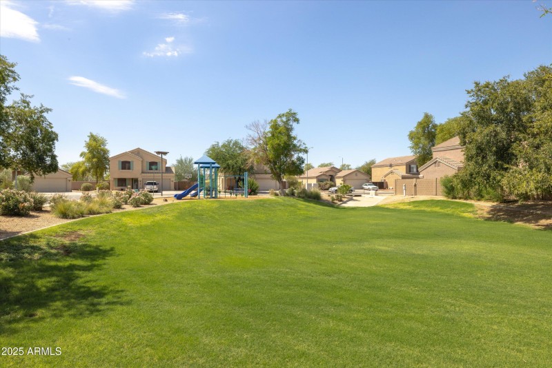 Neighborhood Grassy Play Area