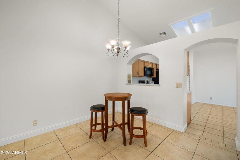 Eating in great room