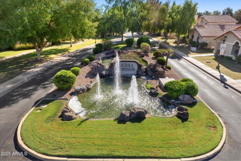 Sierra Springs entrance