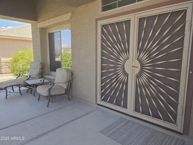 Covered Front Patio