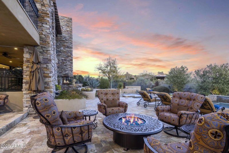 -Back Patios