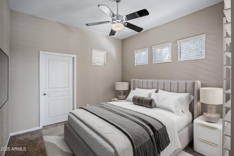 Staged Guest Bedroom
