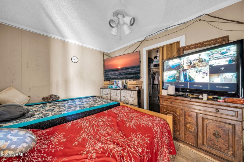 Bedroom 4 with walk-in closet.