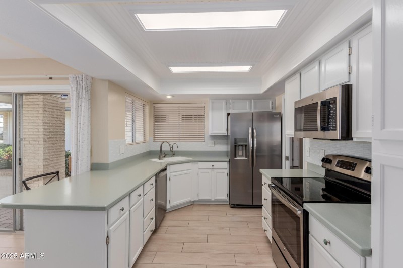 Kitchen with tons of natural light