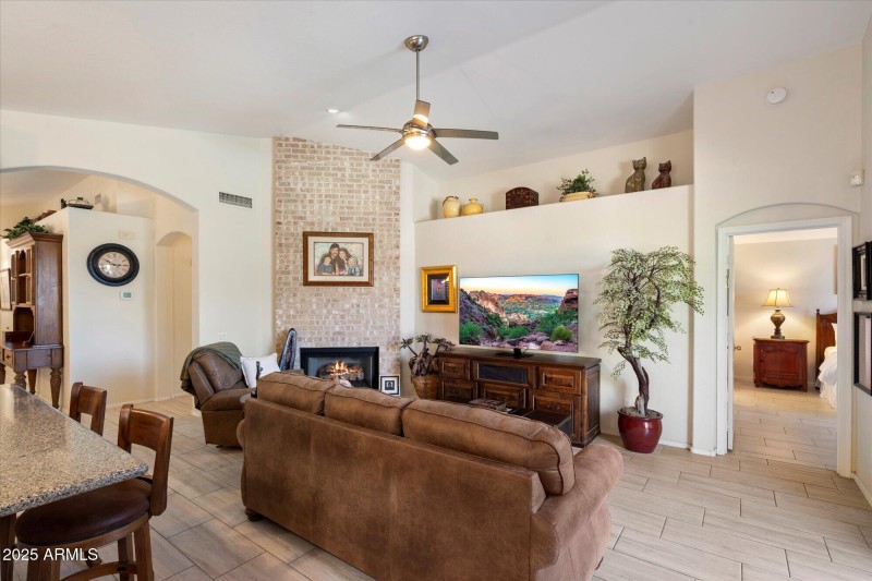 Family Room from Kitchen