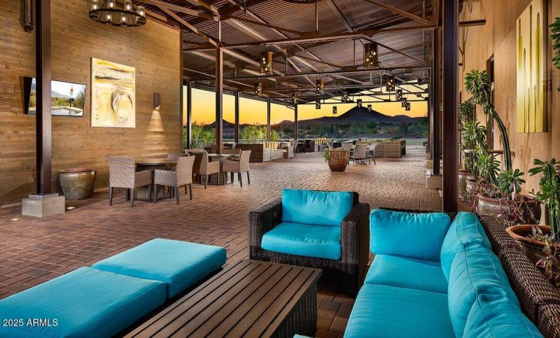 Beautiful Outdoor Space at the Mita Club