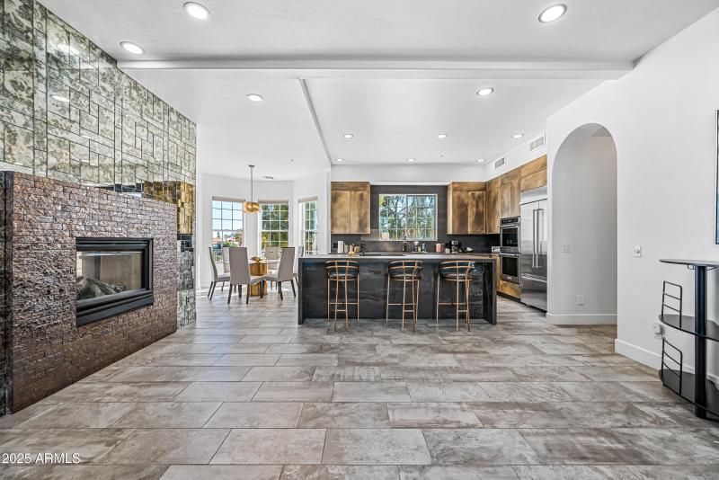 Fire Place/Kitchen
