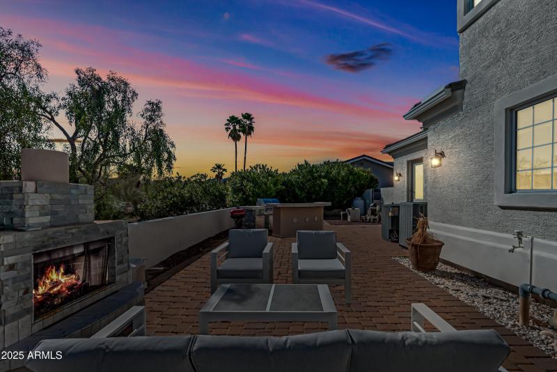 Outdoor Fireplace