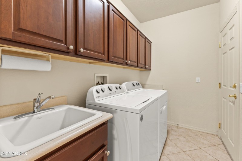 Inside Laundry with Sink