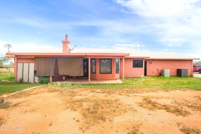 Rear Covered Patio