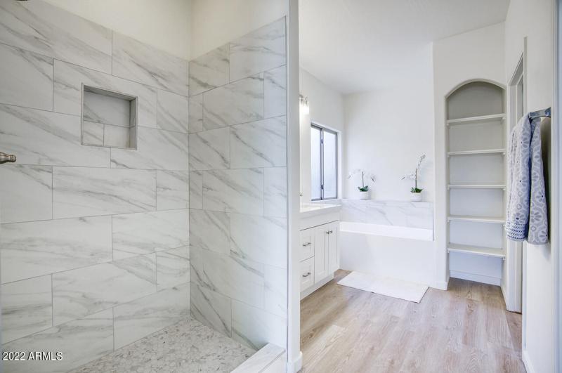 Primary Bathroom Separate Tub/Shower