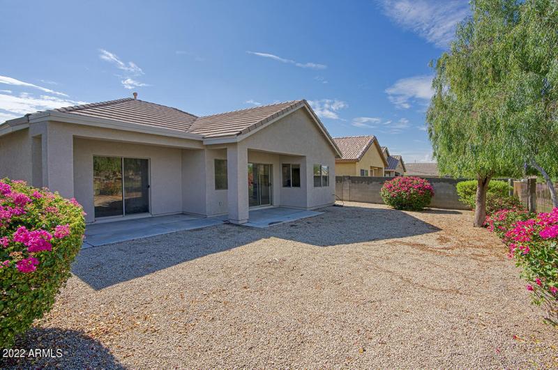 Backyard overlooks Park