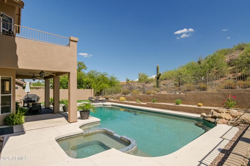 Inviting Pool & Spa