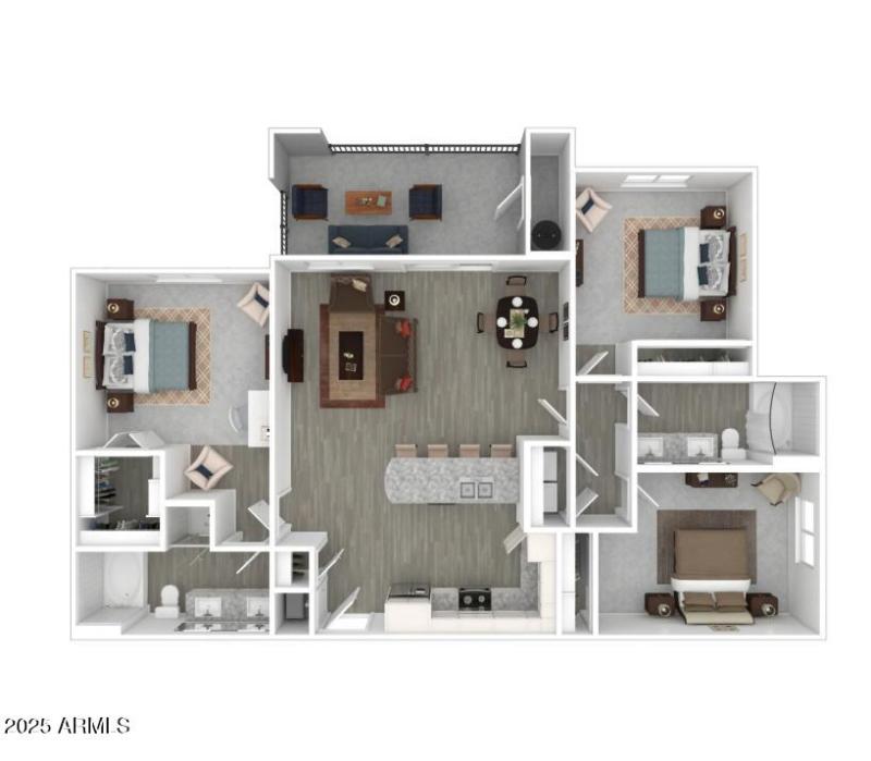 3 Bedroom Floorplan