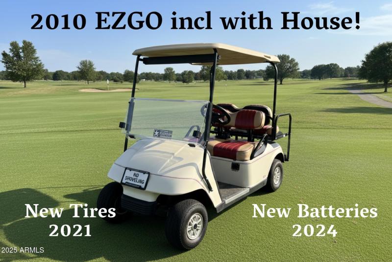 Golf Cart Included!