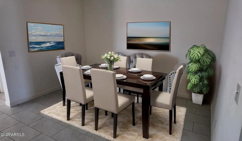 Virtual Staging Dining Room