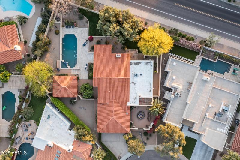 Large Lot Aerial View