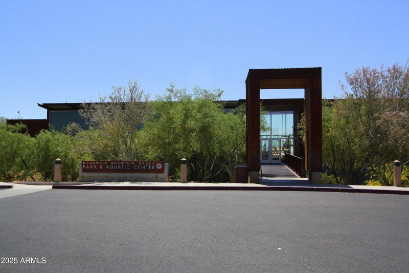 Aquatic Center Entrance