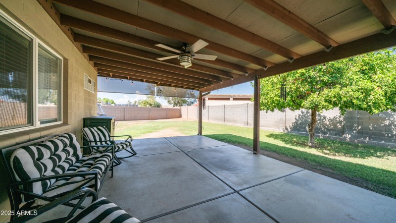 Back Patio