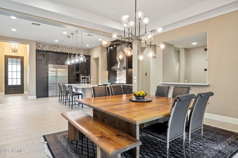 Dining area