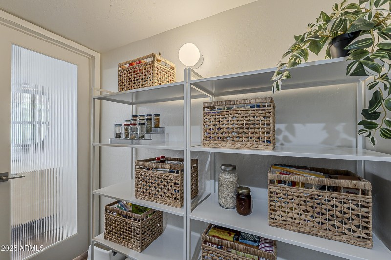 HUGE Walk-Thru Pantry