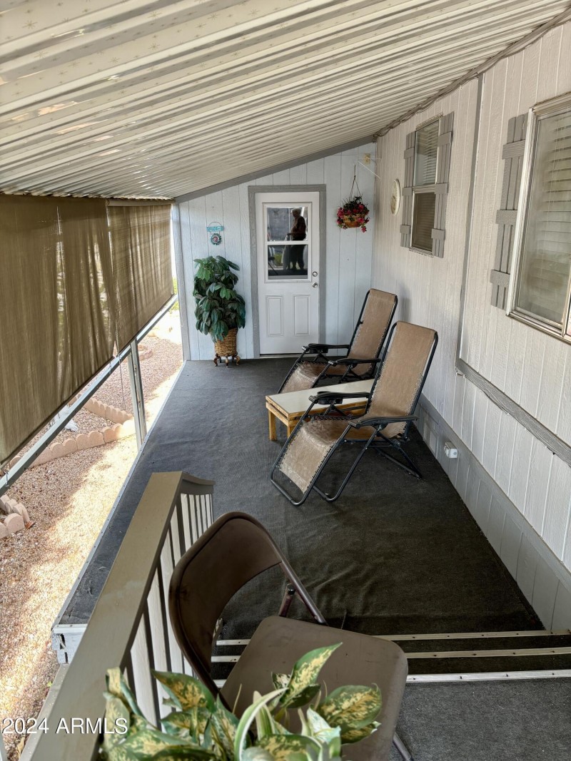 Covered porch
