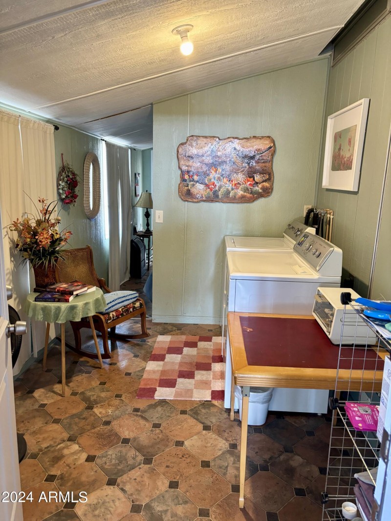 Laundry area