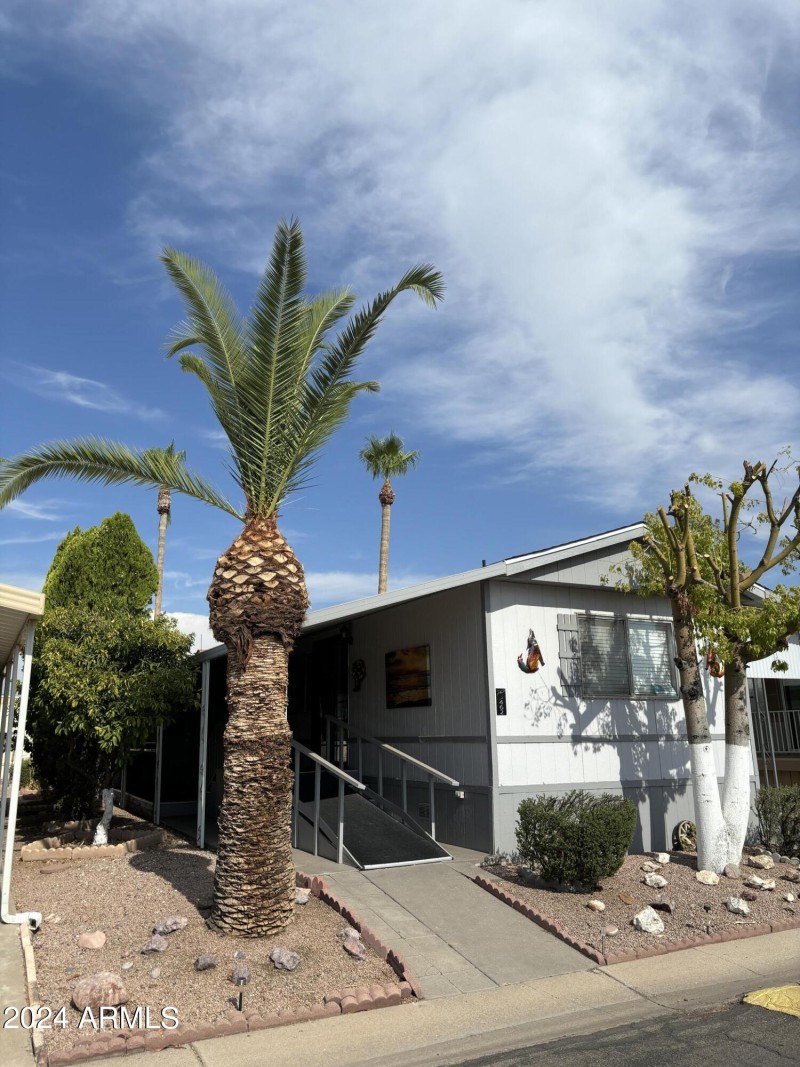 Front side view