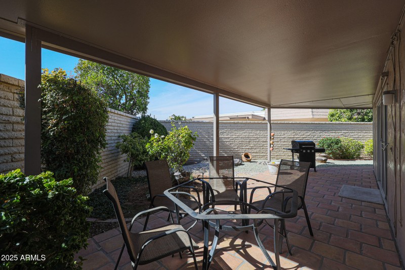 Covered Patio