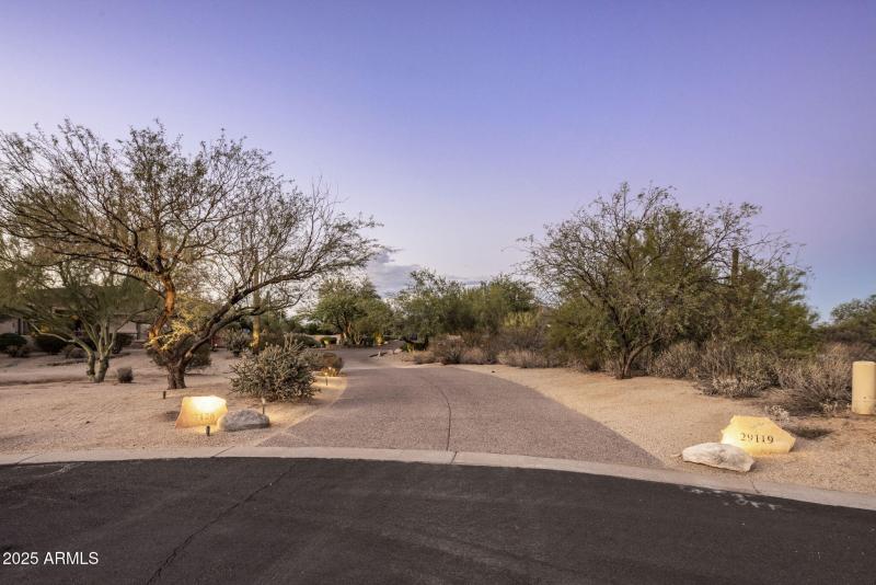 Secluded Driveway
