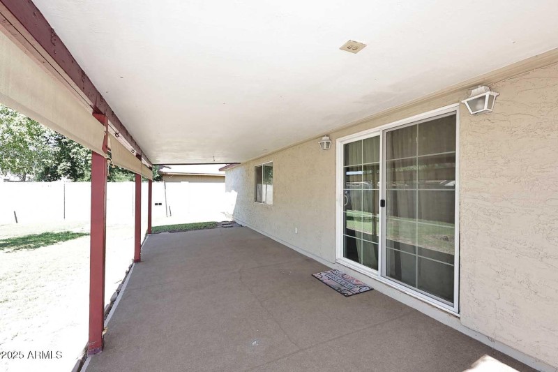 Large Covered Patio