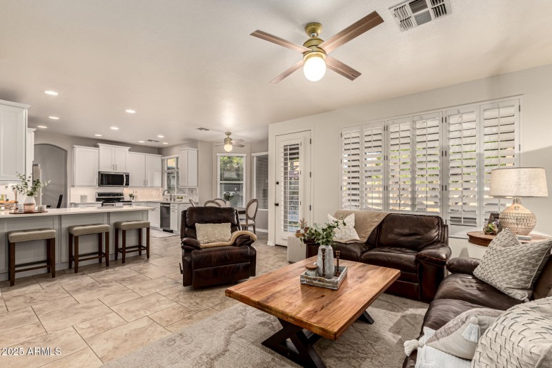 Family Room to Kitchen