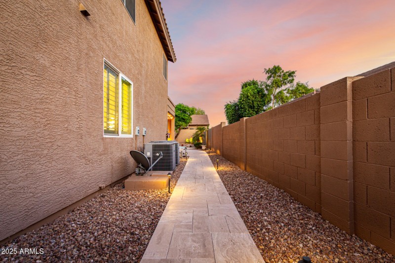 Travertine Walkway