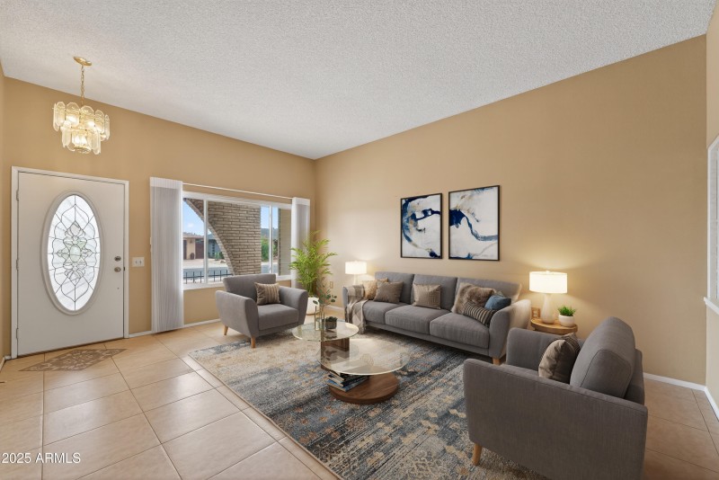 Living Room Virtual Stage