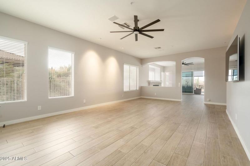 Great Room view to Kitchen