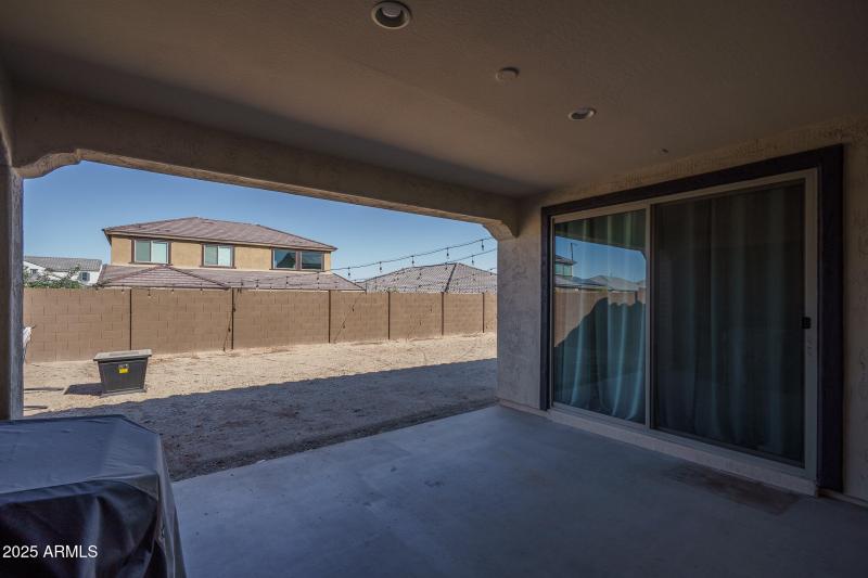 21) BACK PATIO