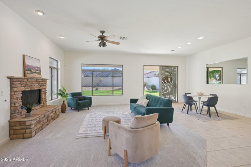 Open floor plan