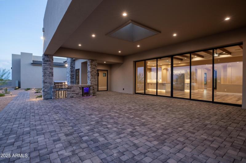 Expansive Back Patio
