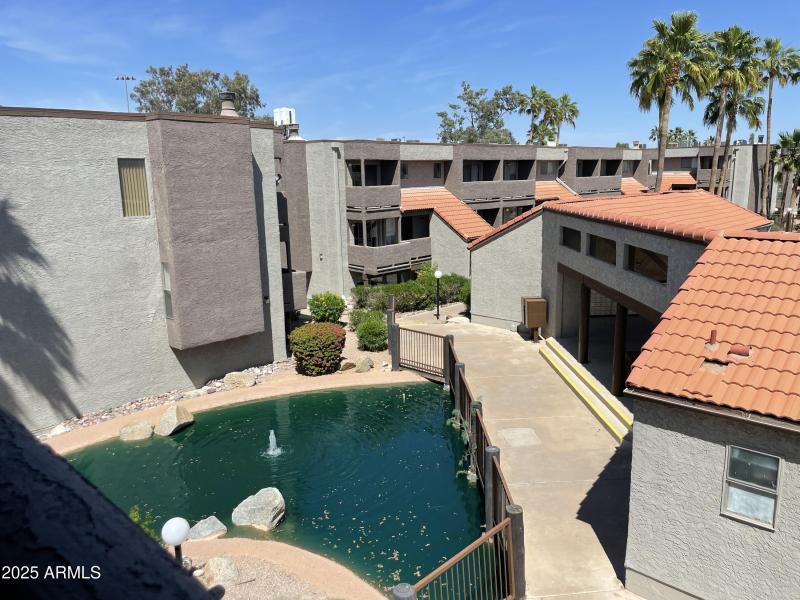 Baseline overlooks pond