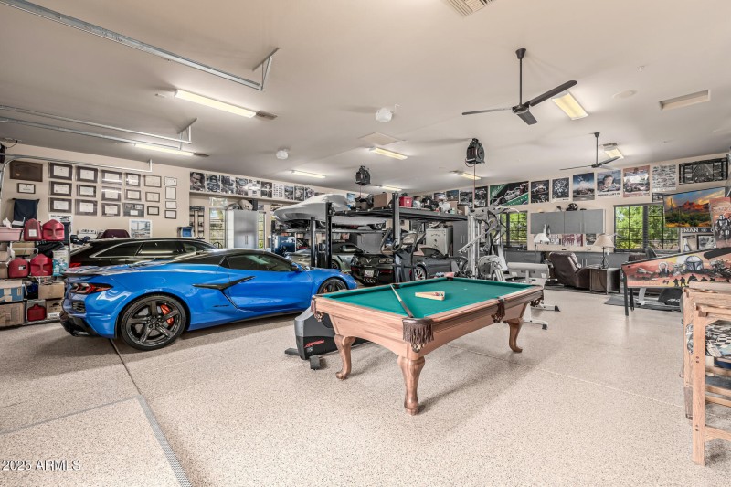 Man Cave in Garage