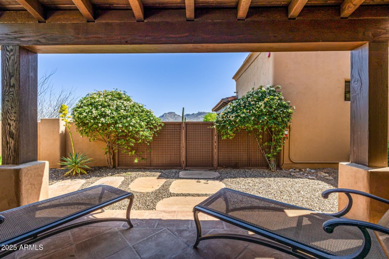 Patio off the Man Cave