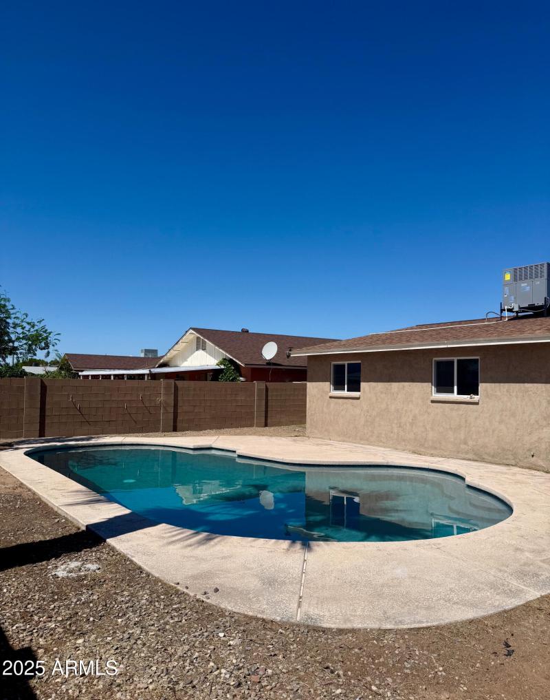 New resurfaced Pool